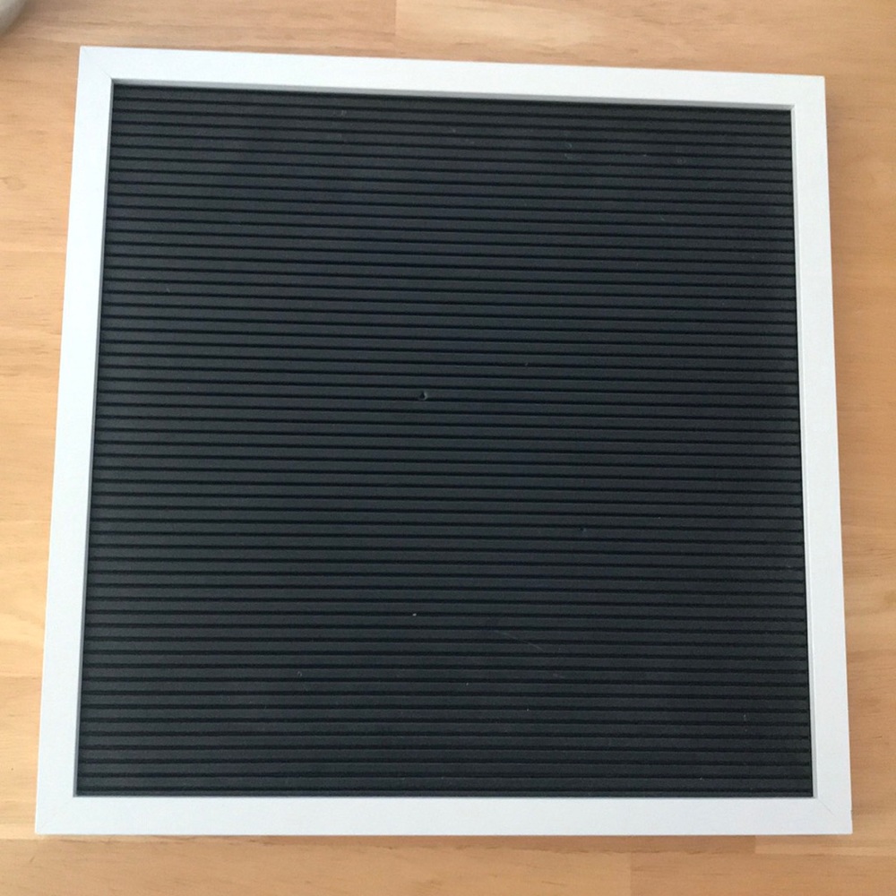Letter board with all letters